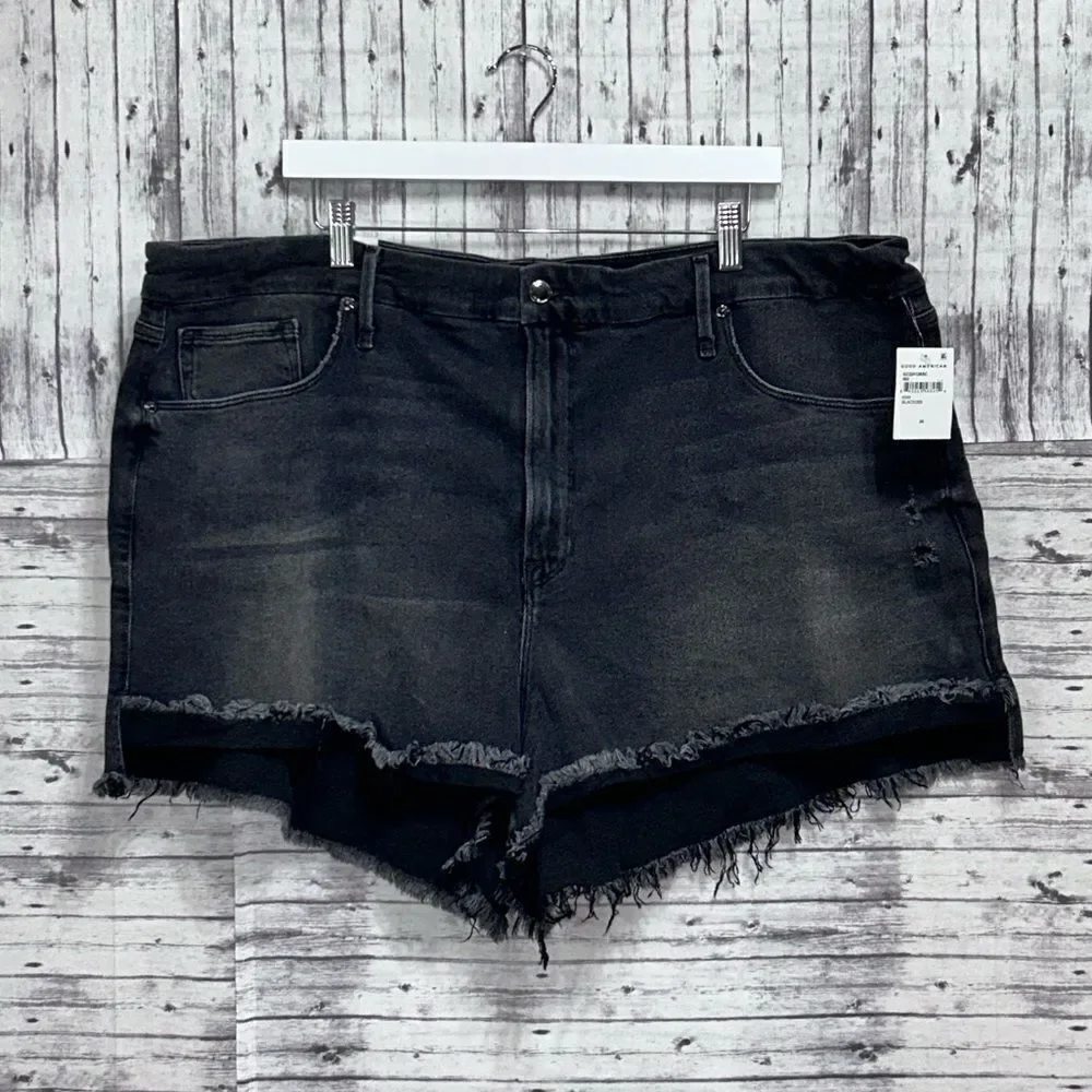 Good American Good Curve Shorts